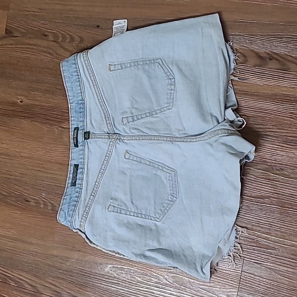 Wild Fable Blue Jean Shorts Distressed Cuffed - Picture 5 of 5